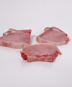 Chuleta natural  de cerdo de 500gr.